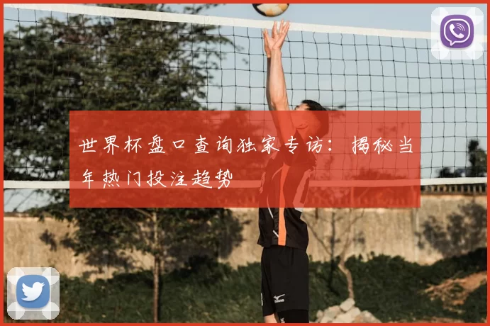 世界杯盘口查询独家专访：揭秘当年热门投注趋势