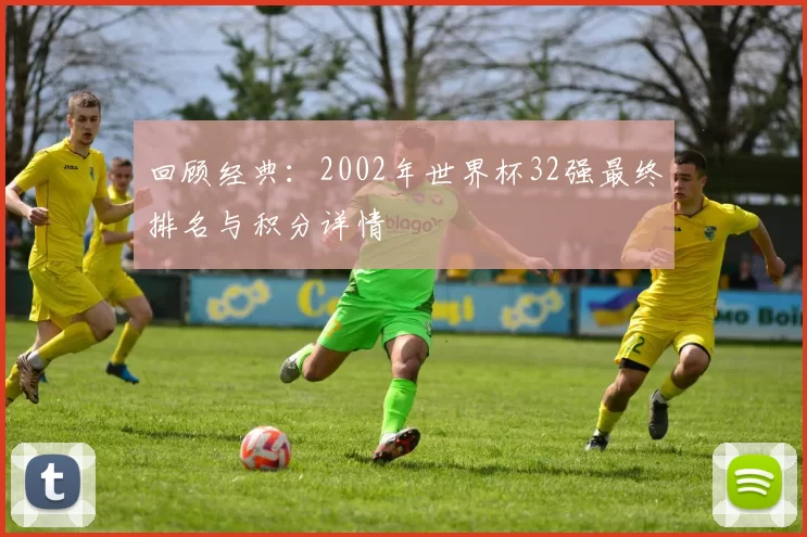 回顾经典:2002年世界杯32强最终排名与积分详情